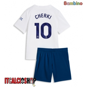Manchester City Rayan Cherki #10 Terza Maglia Bambino 2026-27 Manica Corta (+ Pantaloni corti)
